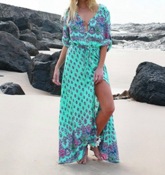 European Bohemian Style Maxi Dress (Popular on AliExpress)