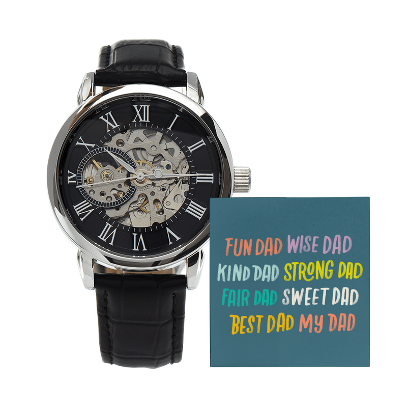 Personalize a watch with a message card